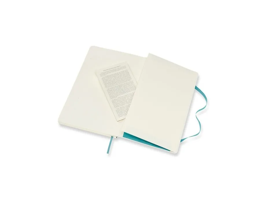 Moleskine Classic Notebook Soft L – Linjert Reef Blue