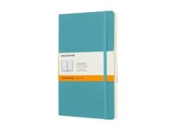 Moleskine Classic Notebook Soft L – Linjert Reef Blue