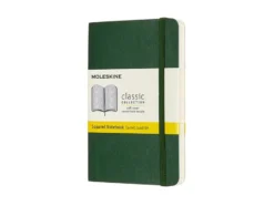 Moleskine Classic Notebook Soft P – Ruter Myrtle Green