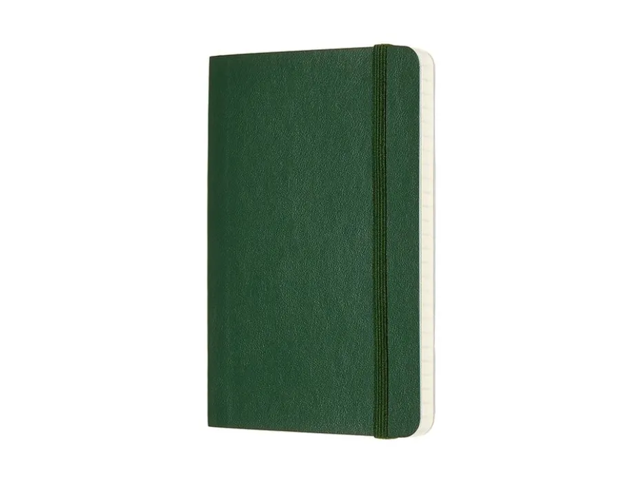 Moleskine Classic Notebook Soft P – Ruter Myrtle Green