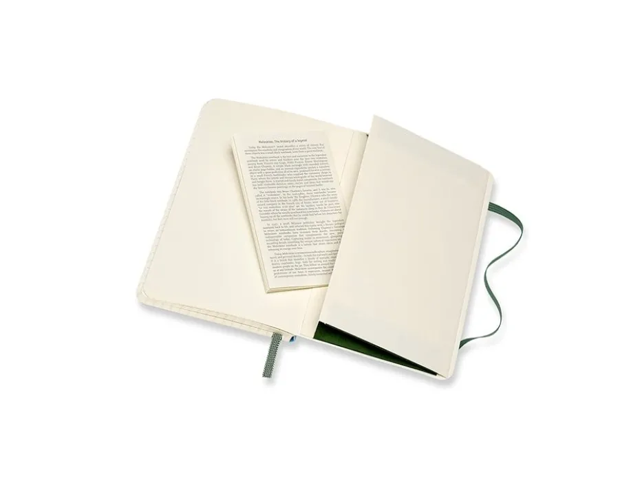 Moleskine Classic Notebook Soft P – Ruter Myrtle Green