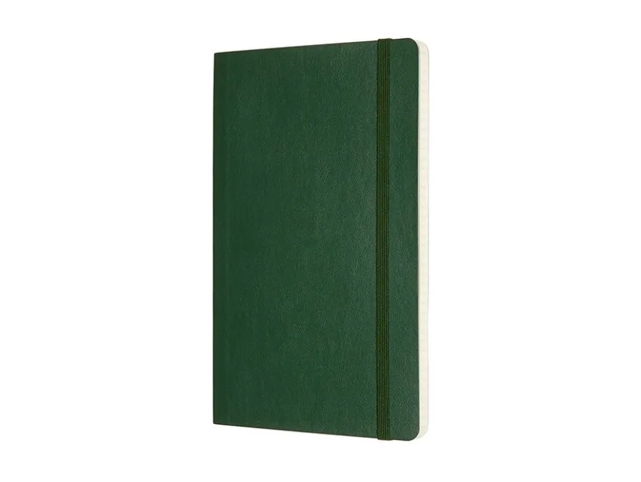 Moleskine Classic Notebook Soft L – Ruter Myrtle Green