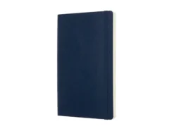 Moleskine Classic Notebook Soft L – Ruter Sapphire Blue