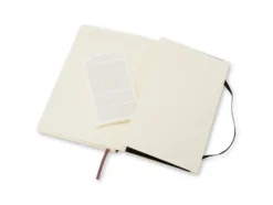 Moleskine Classic Notebook Soft L – Ruter Black
