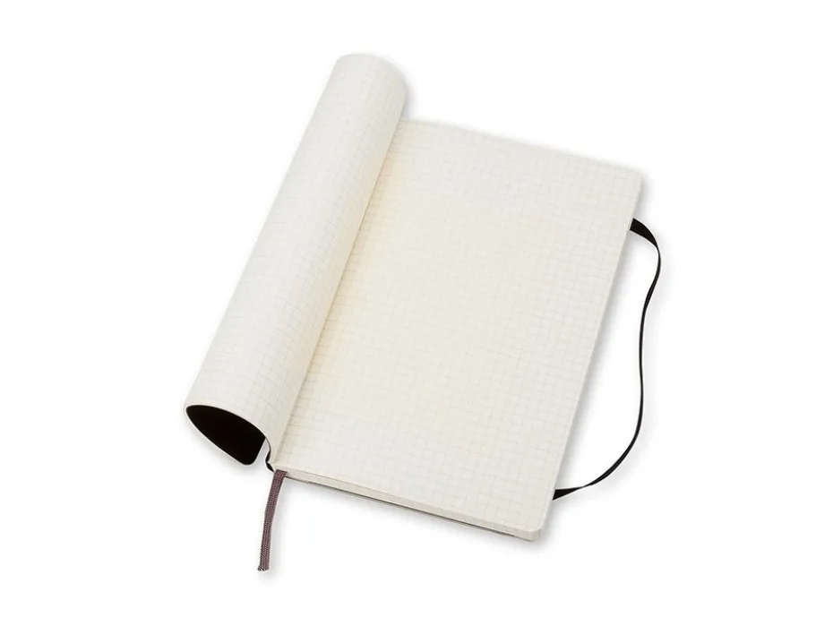 Moleskine Classic Notebook Soft L – Ruter Black