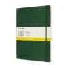 Moleskine Classic Notebook Soft XL – Ruter Myrtle Green