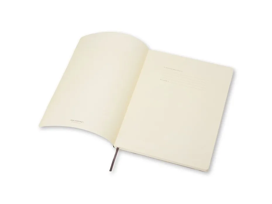 Moleskine Classic Notebook Soft XL – Ruter Black