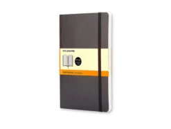 Moleskine Classic Notebook Soft L – Linjert Black