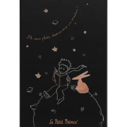 Moleskine Notatbok LE Petit Prince Hard Linjert L Black