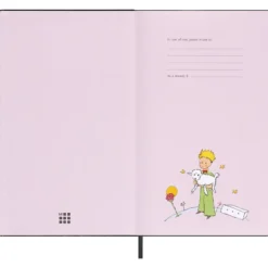 Moleskine Notatbok LE Petit Prince Hard Linjert L Black