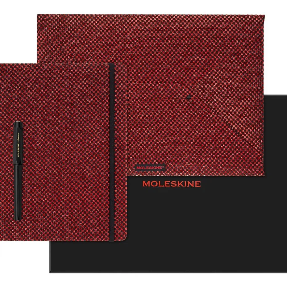 Moleskine Notebbok LE Holiday Shine Hard Blank XL Reed Set