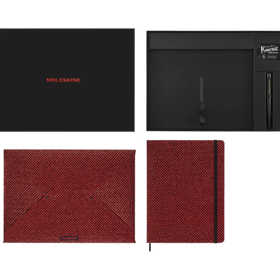 Moleskine Notebbok LE Holiday Shine Hard Blank XL Reed Set
