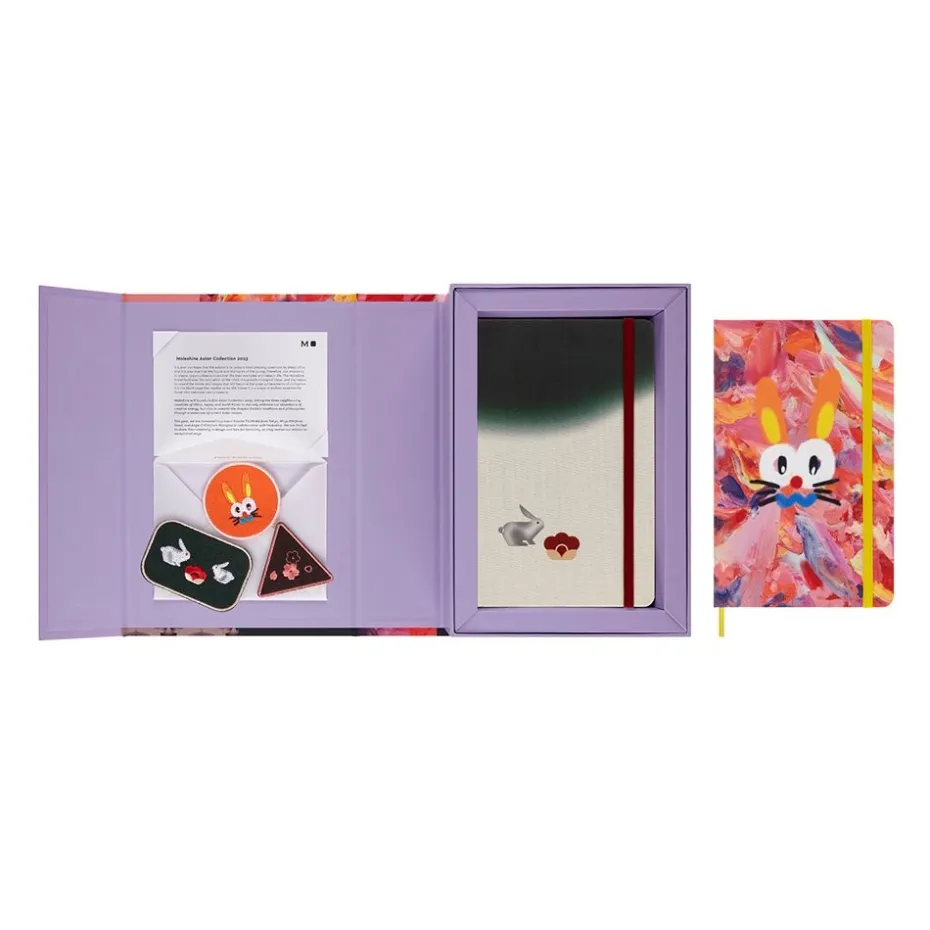 Moleskine Notebook Bundle Sett – Hard L – Linjert 3 stk.