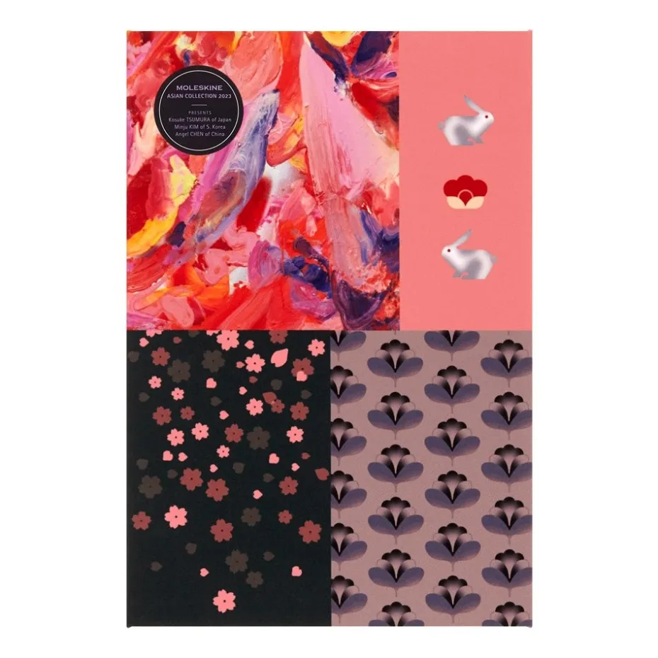 Moleskine Notebook Bundle Sett – Hard L – Linjert 3 stk.