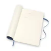 Moleskine Notebook Leather Soft L – Linjert Blue
