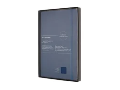 Moleskine Notebook Leather Soft L – Linjert Blue