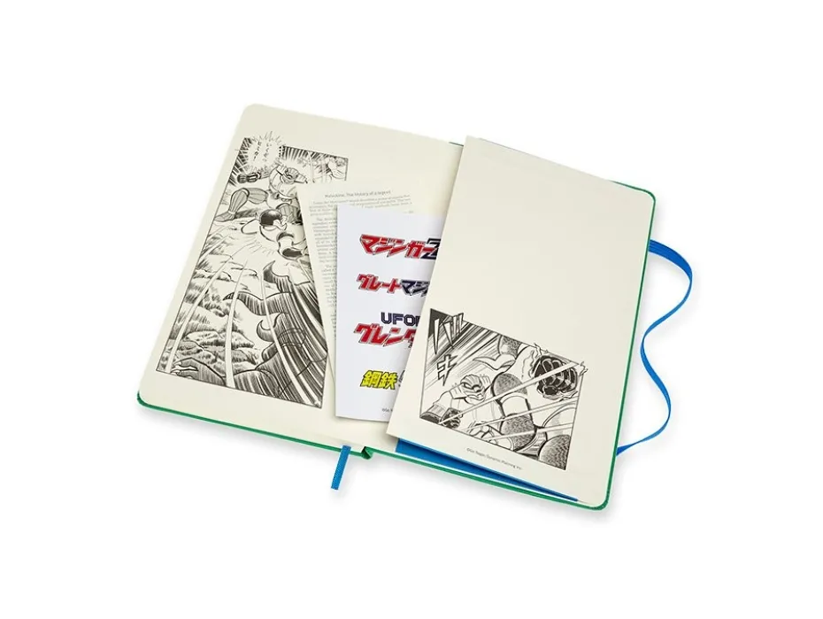 Moleskine Notebook LE Hard L – Blank – Go Nagai – Jeeg Robot