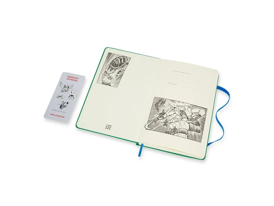 Moleskine Notebook LE Hard L – Blank – Go Nagai – Jeeg Robot