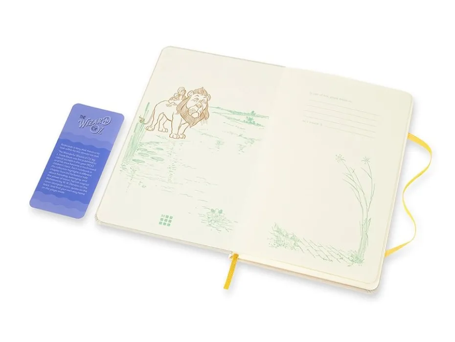Moleskine Notebook LE Hard L – Blank Wizard Of Oz Lion