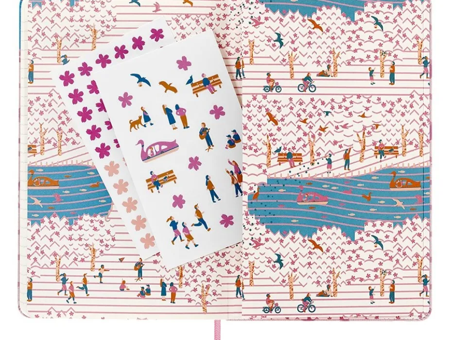 Moleskine Notebook LE Hard Linjert L – Sakura