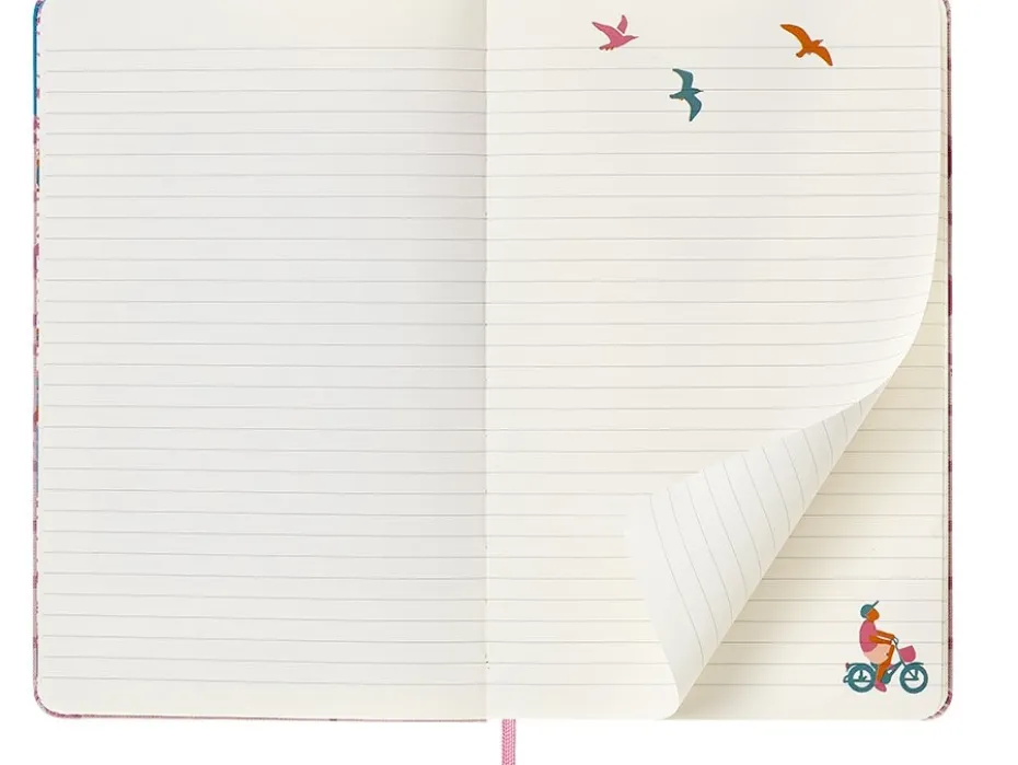 Moleskine Notebook LE Hard Linjert L – Sakura