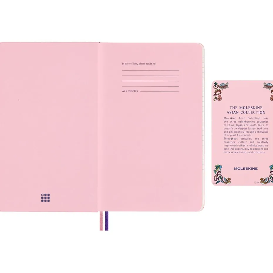 Moleskine Notebook LE Hard L – Linjert Sakura Maruko