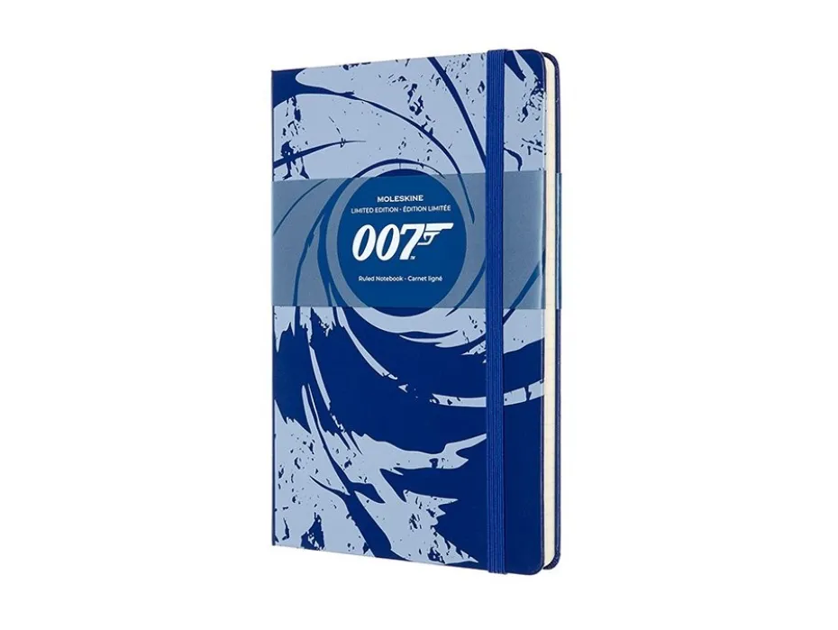 Moleskine Notebook LE Hard L – Linjert 007 Blue