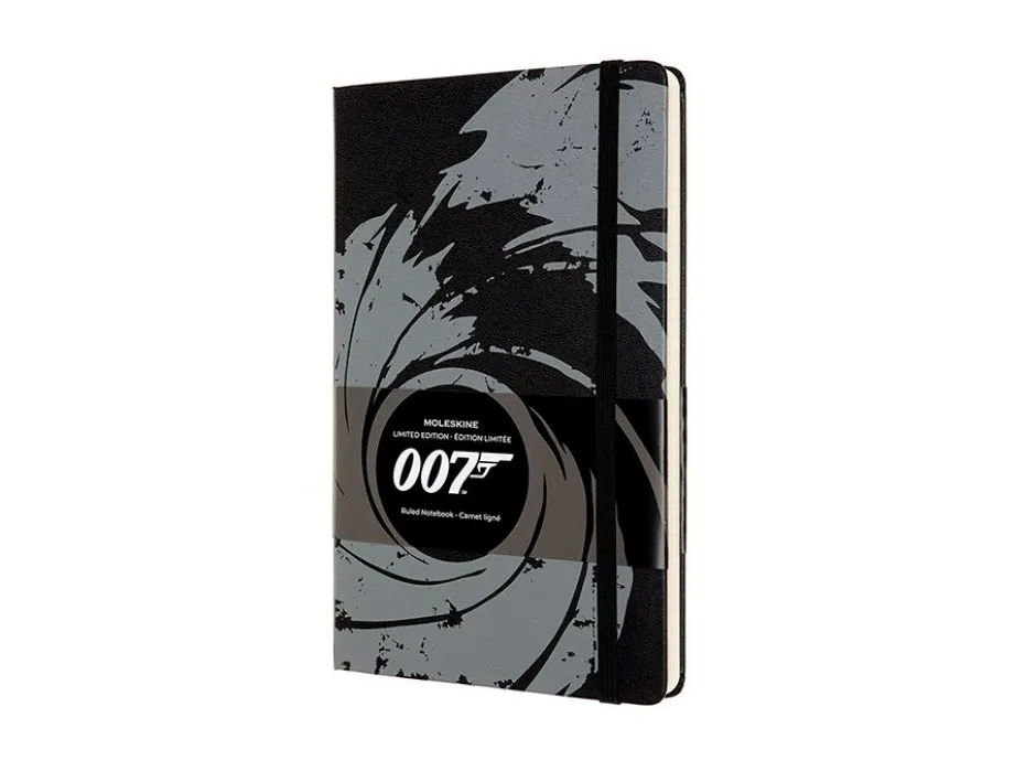Moleskine Notebook LE Hard L – Linjert 007 Black
