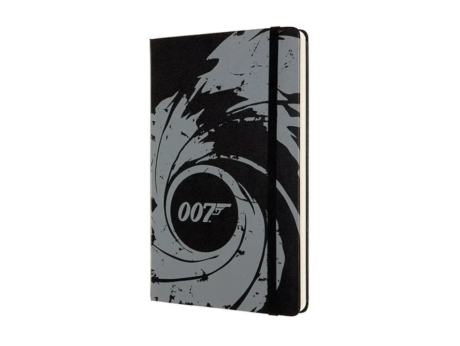 Moleskine Notebook LE Hard L – Linjert 007 Black