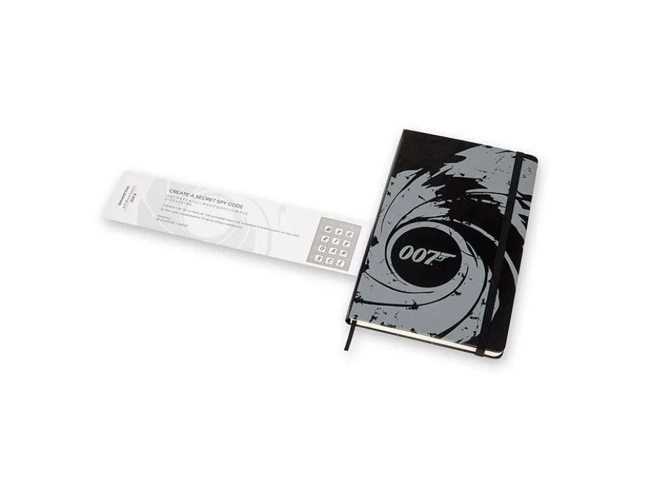Moleskine Notebook LE Hard L – Linjert 007 Black