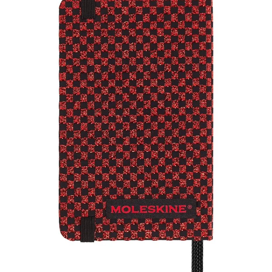 Moleskine Notebook LE Holiday Shine Hard Blank XS Red