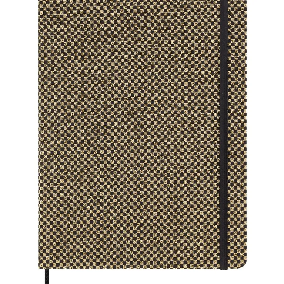 Moleskine Notebook LE Holiday Shine Hard Linjert XL Gold Set