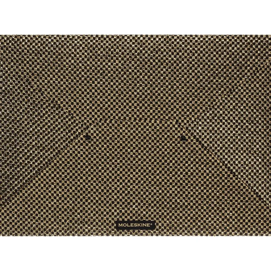 Moleskine Notebook LE Holiday Shine Hard Linjert XL Gold Set