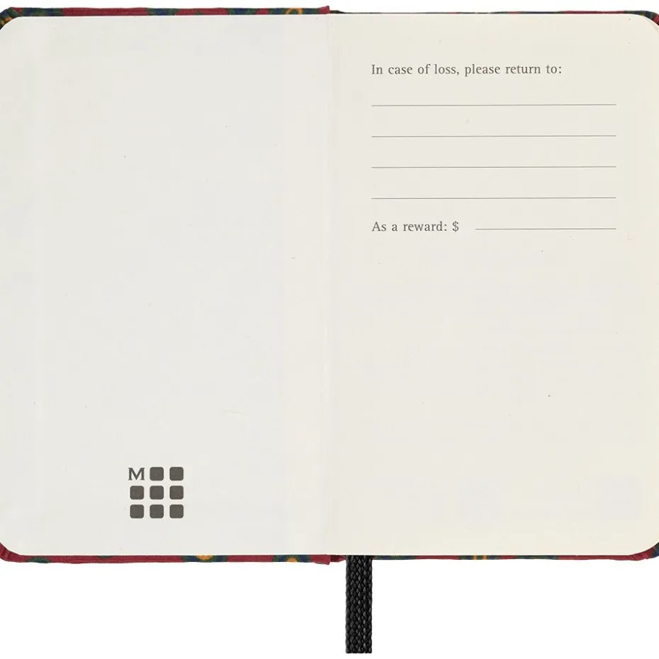 Moleskine Notebook LE Proff Silk Hard Blank XS Bordeaux
