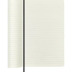 Moleskine Notebook Vegea Boa Soft Linjert L Black