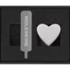 Moleskine Pins Silver – Hjerte