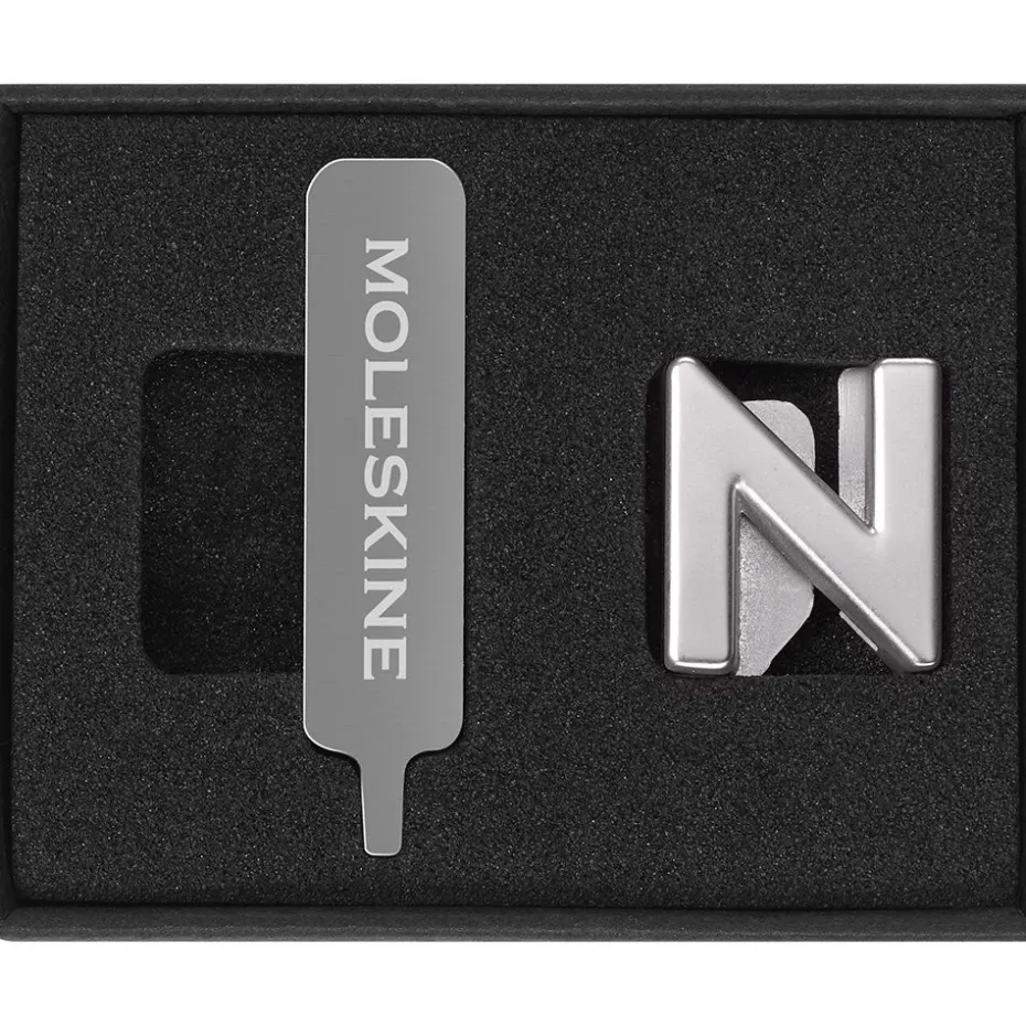 Moleskine Pins Silver – N