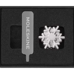 Moleskine Pins Silver – Snøflak