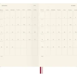 Moleskine Planner 2026/27 18m Hard L Uke Notat – Sakura