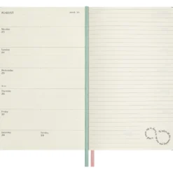 Moleskine Planner 2026/27 18m Hard L Uke Notat – Alice Wond.