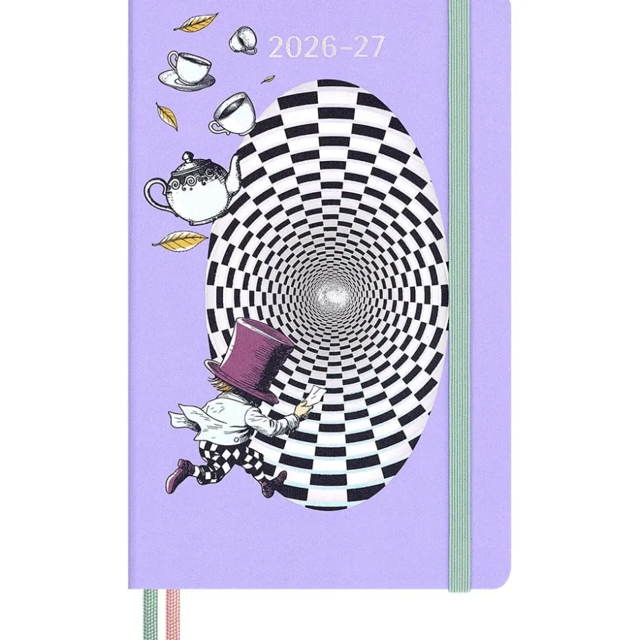 Moleskine Planner 2026/27 18m Hard L Uke Notat – Alice Wond.
