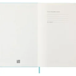 Moleskine Planner 2025/26 18m Hard L Uke Notat – Aqua