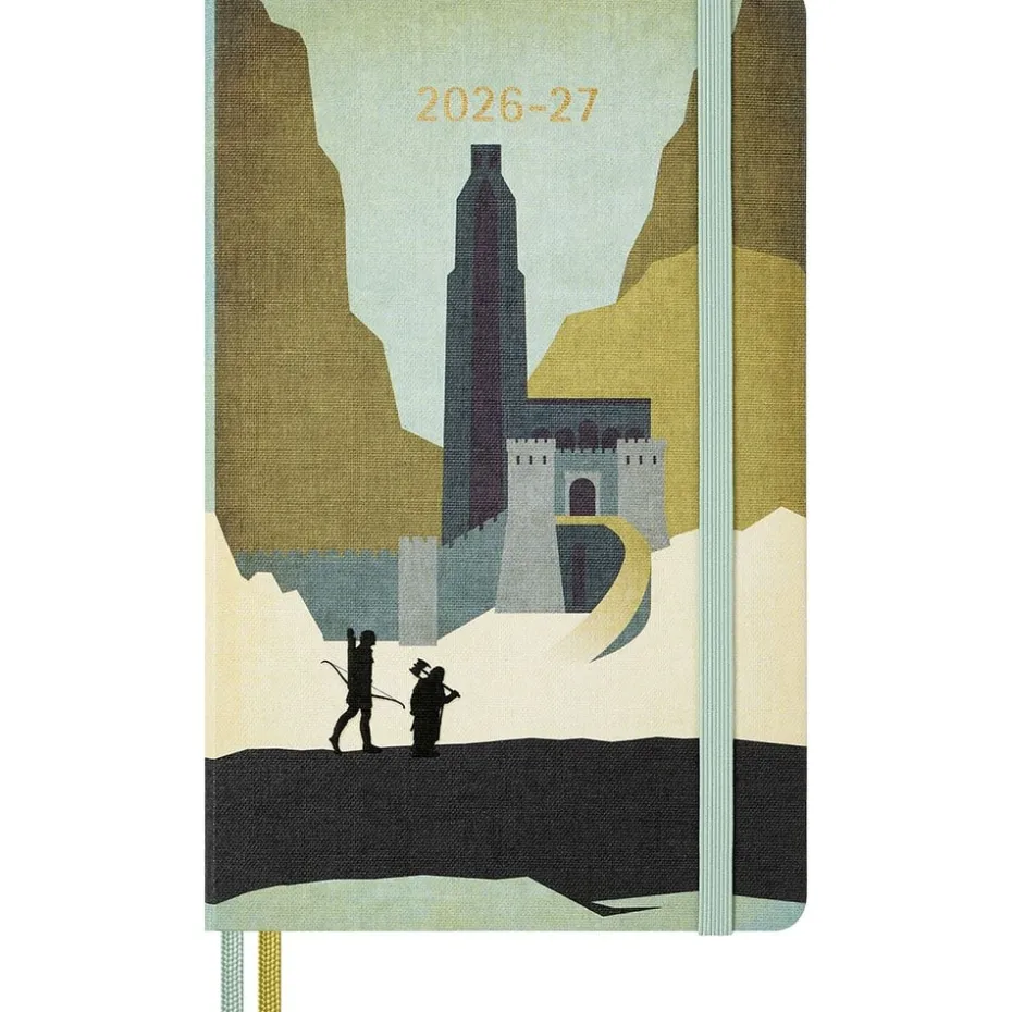 Moleskine Planner 2026/27 18m Hard L Uke Notat – LOTR