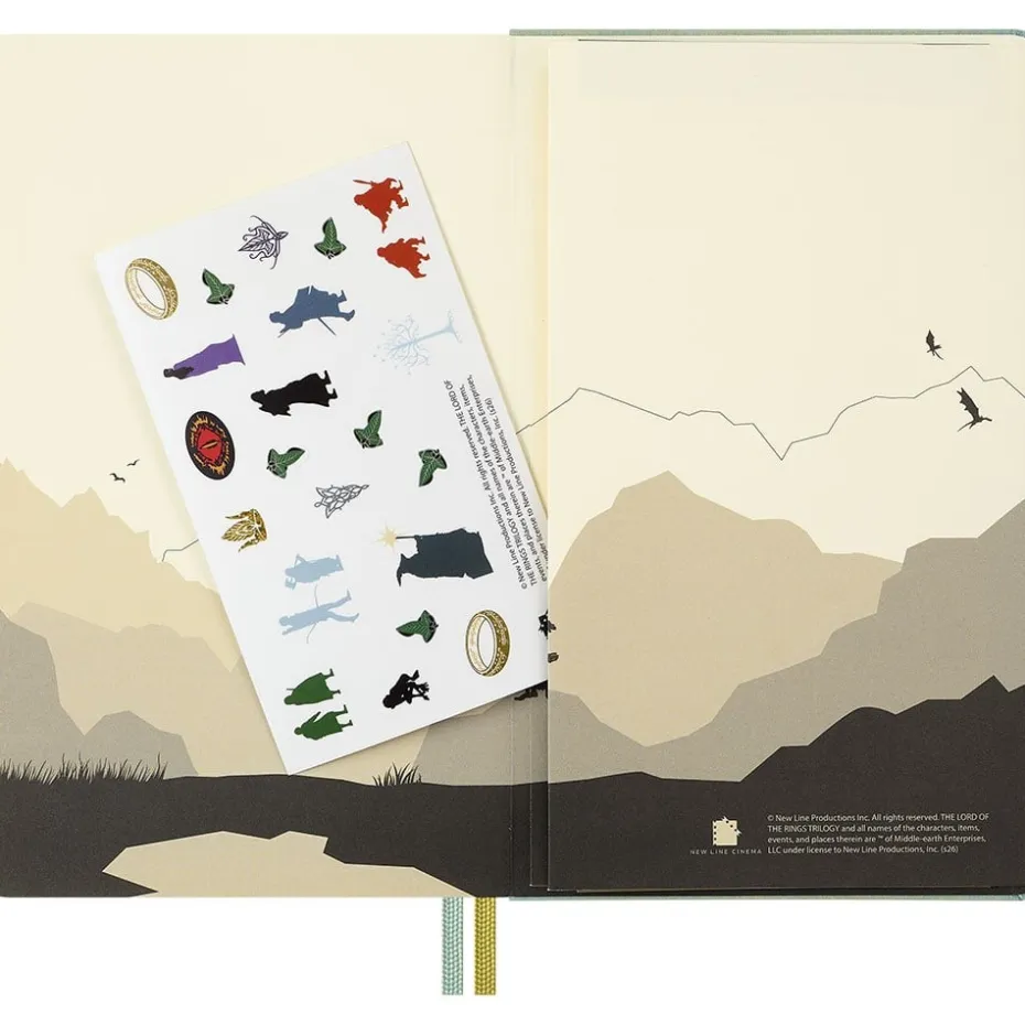 Moleskine Planner 2026/27 18m Hard L Uke Notat – LOTR