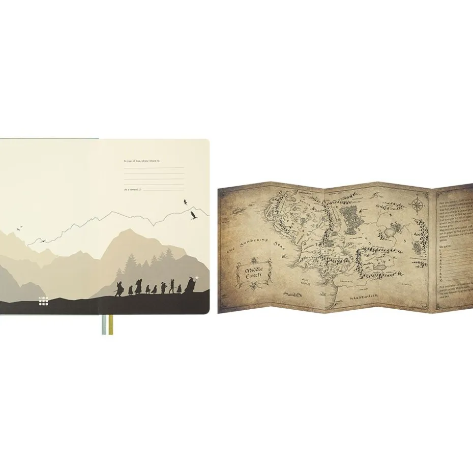 Moleskine Planner 2026/27 18m Hard L Uke Notat – LOTR