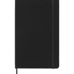 Moleskine Planner 2026/27 18m Hard L Uke Hor – Black