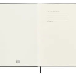 Moleskine Planner 2026/27 18m Hard L Uke Hor – Black