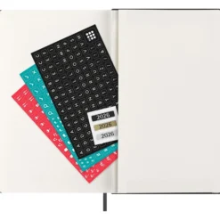 Moleskine Planner 2026 12m Hard L Uke Notat – Black
