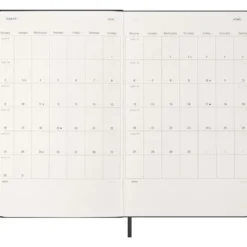 Moleskine Planner 2026 12m Hard L Uke Notat – Black