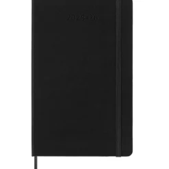 Moleskine Planner 2025/26 18m Hard L Uke Hor – Black